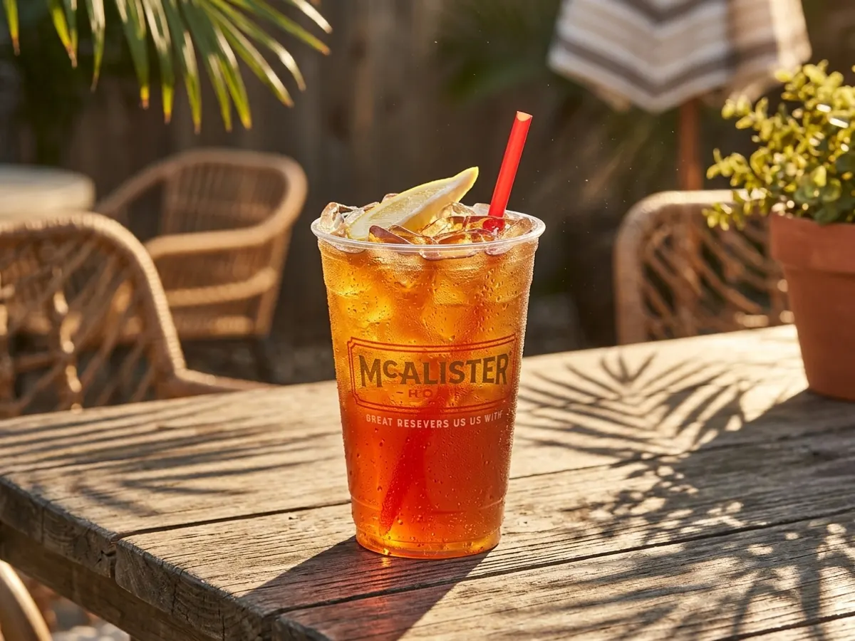 Tea at McAlister's Deli on July 16th — free sample