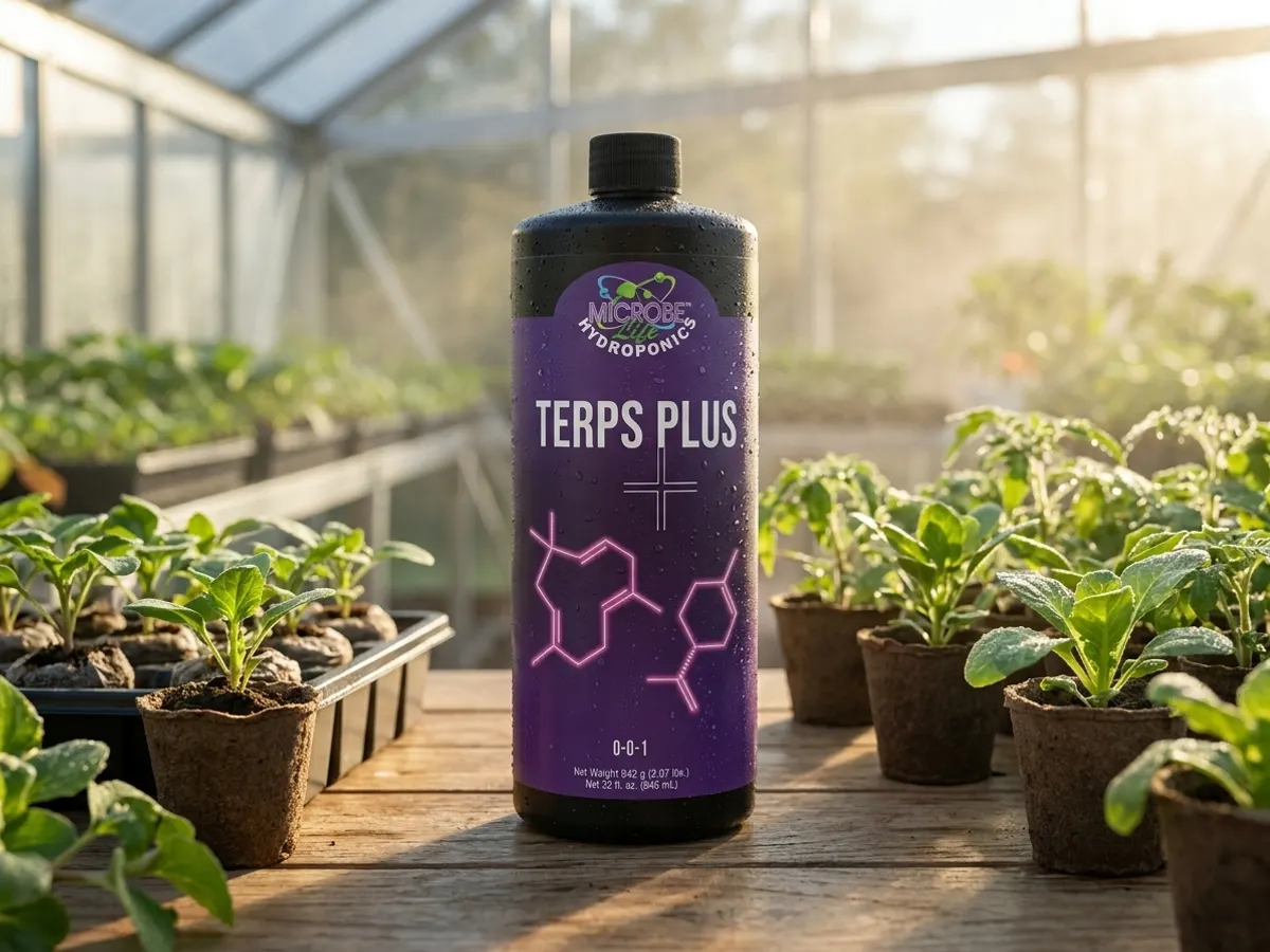 TERPS PLUS Fertilizer Enhancer — free sample: Your plants are probably judging you, so grab some FREE TERPS PLUS Fertilizer Enhancer. This stuff m