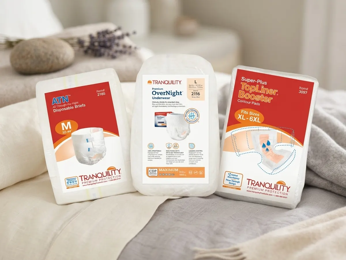 Tranquility Premium OverNight Underwear Sample — free sample