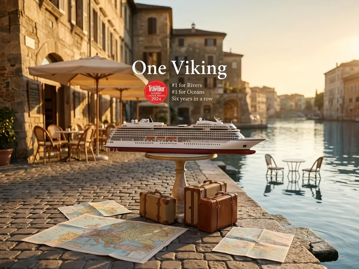Win an 8-Day Viking Cruise Plus Airfare: free sample: Enter for a free shot at an all-inclusive 2027 Viking journey (river, ocean, or expedition) plus rou