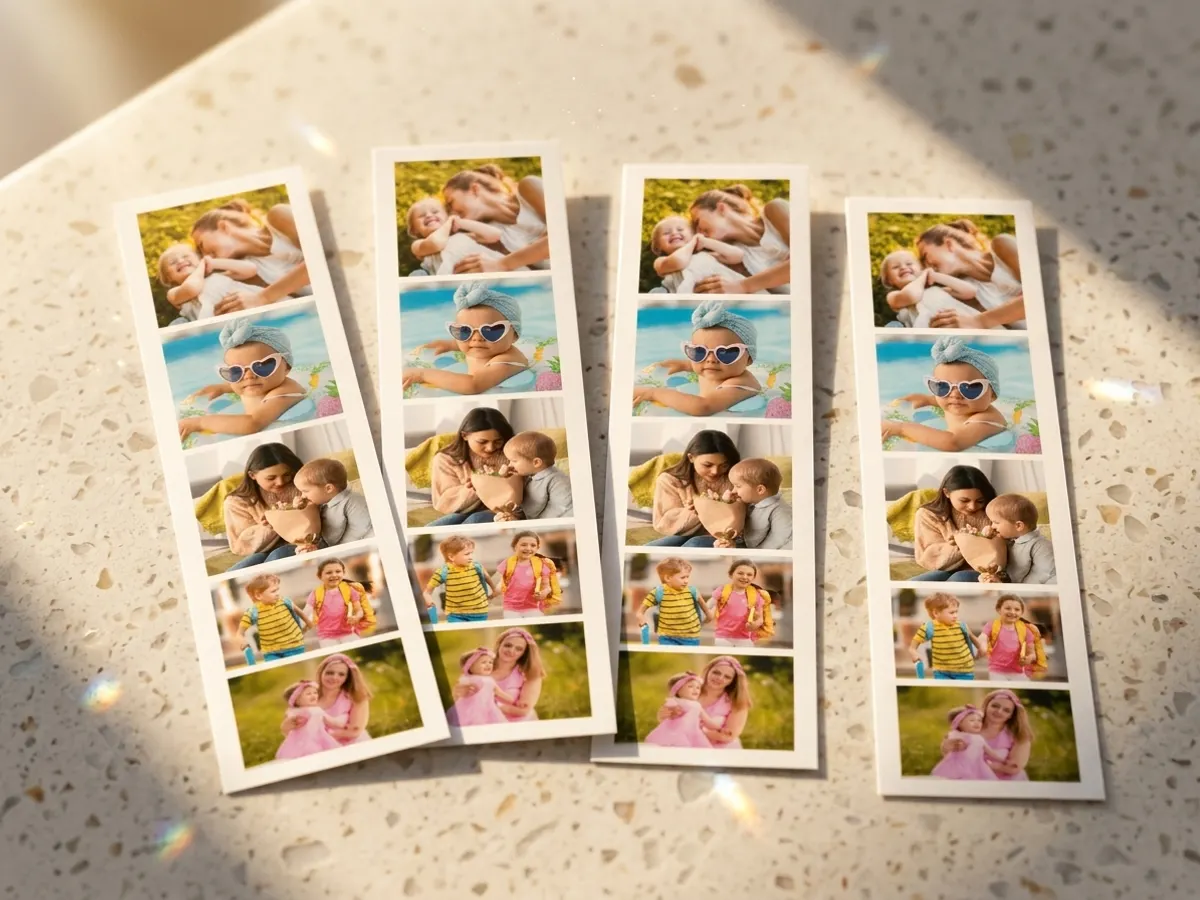 Walgreens Retro Photo Booth Strips — free sample: Score four free retro photo strips—the kind that scream nostalgic fun—with promo code STRIP4 at Walg