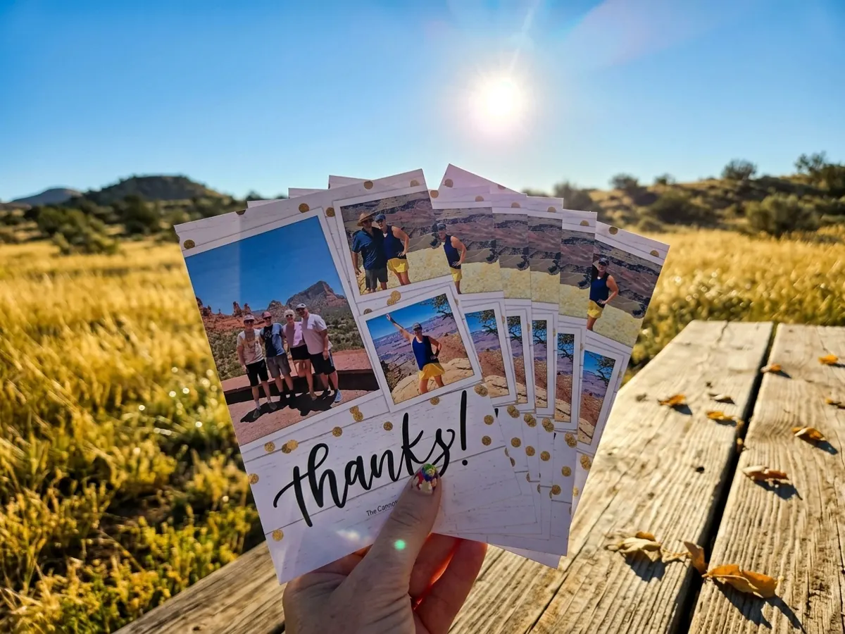 Six Premium Photo Cards from Walgreens — free sample: Six 5×7 premium photo cards normally worth $24, totally free with code PREM6 and same-day pickup at