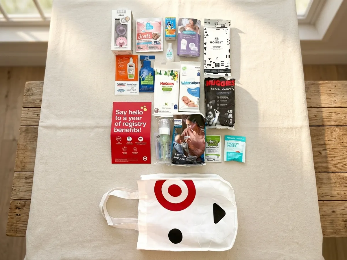 Welcome Kit with a Target Baby Registry — free sample: Having a tiny human? Target's practically bribing you with a Welcome Kit worth over $100 in essentia