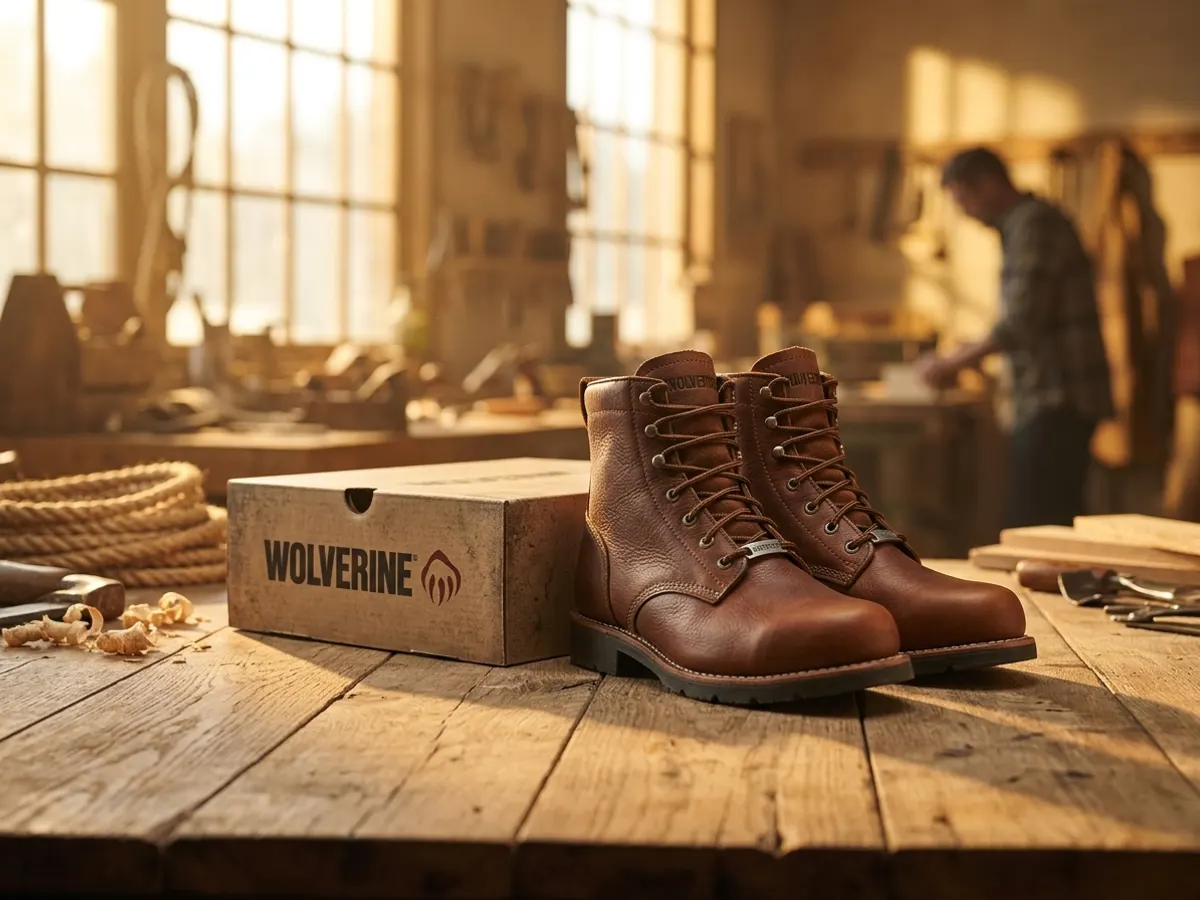 Wolverine Brand Stickers — free sample: Wolverine's shipping free stickers to your door—because nothing says "I have taste in footwear" like