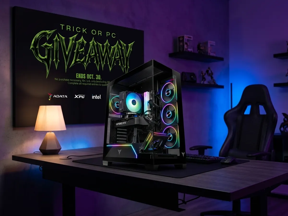 Win a Gaming PC from Yeyian: free sample: One lucky gamer gets a free Yeyian Gaming PC loaded with ADATA and XPG components, plus swag, courte