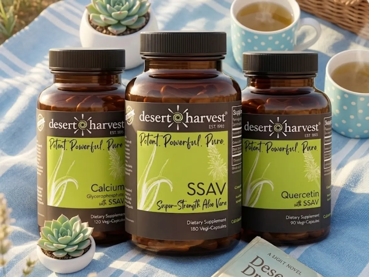 Claim a FREE Desert Harvest Aloe Vera Capsules Sample Pack