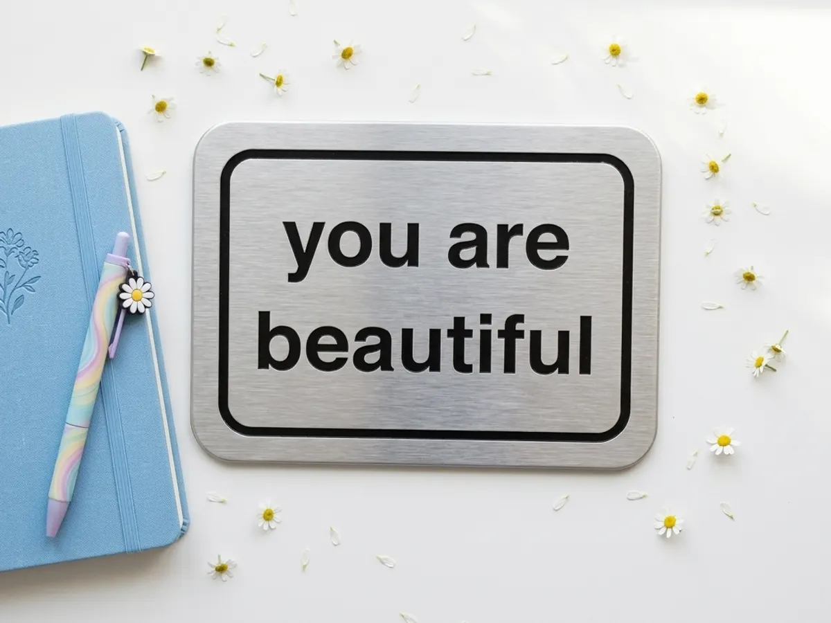 Grab 5 FREE You Are Beautiful Stickers by Mail