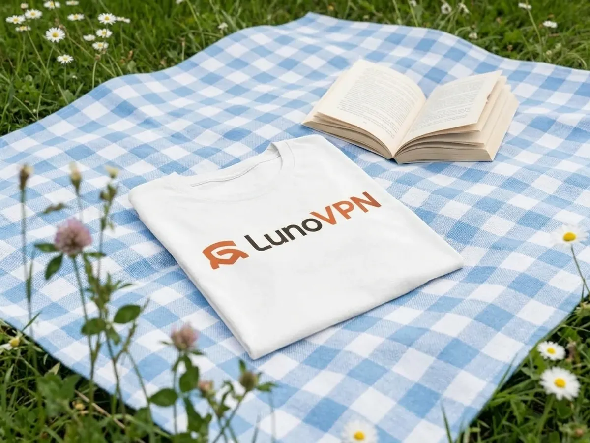 Grab a FREE LunoVPN T-Shirt or Water Bottle โ free sample: Choose between a heavyweight cotton t-shirt or an insulated water bottle, both shipped free to your