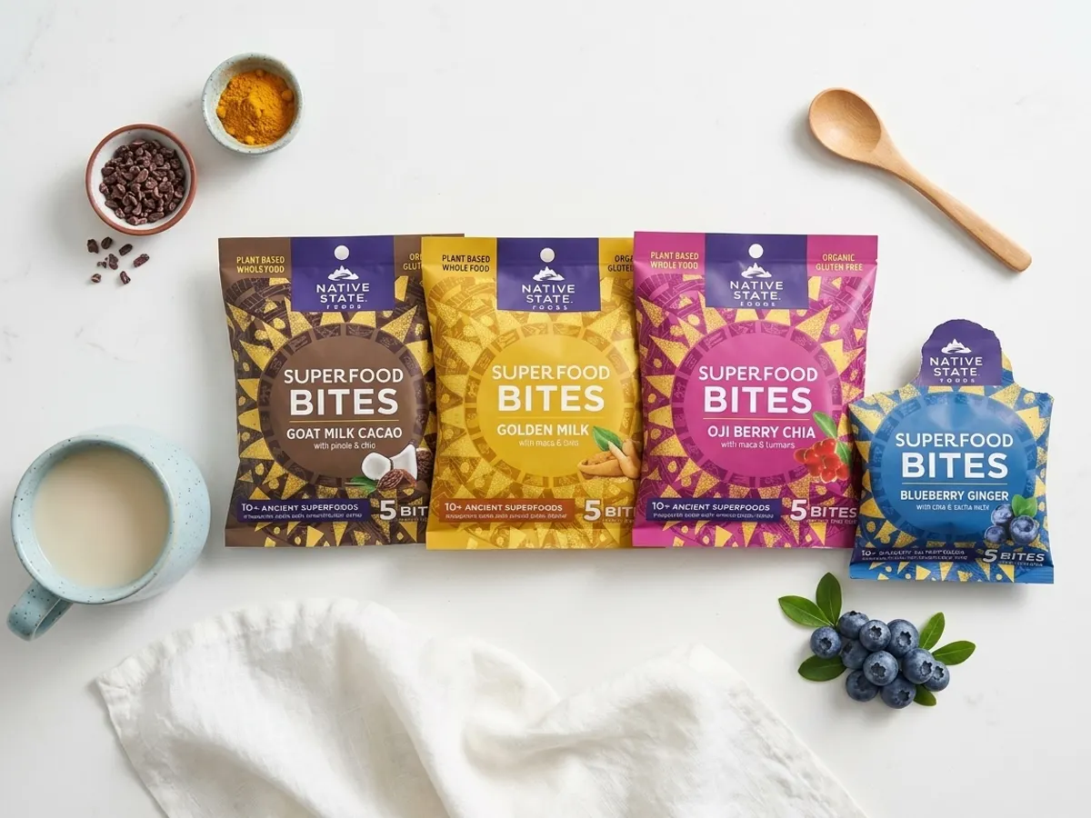 Request a FREE Native State Foods Superfood Energy Bites Sample โ free sample: Native State Foods is offering free samples of their Superfood Energy Bites. These nutrient-packed s