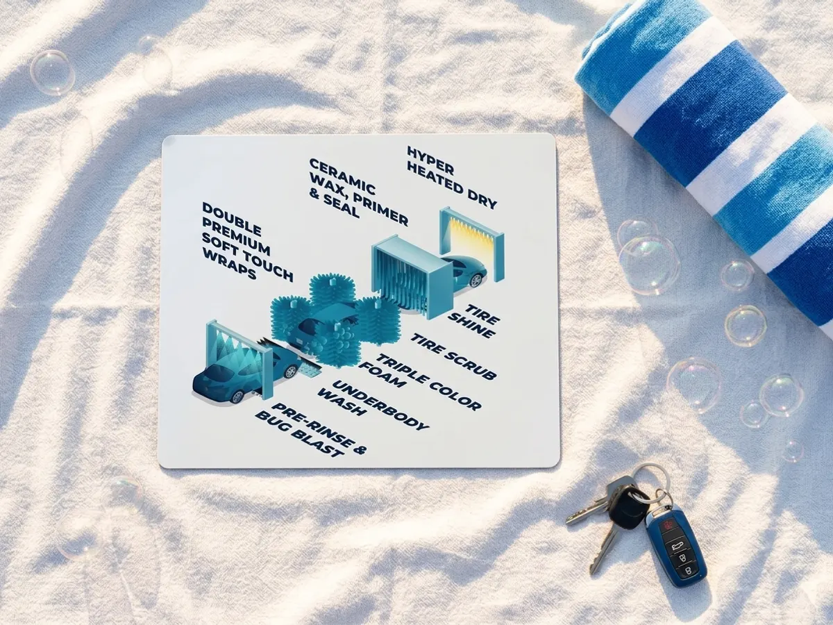 Get a FREE Graphene Car Wash at Tsunami Express: free sample: Tsunami Express is offering new customers a complimentary T2 wash with Graphene coating, valued at $
