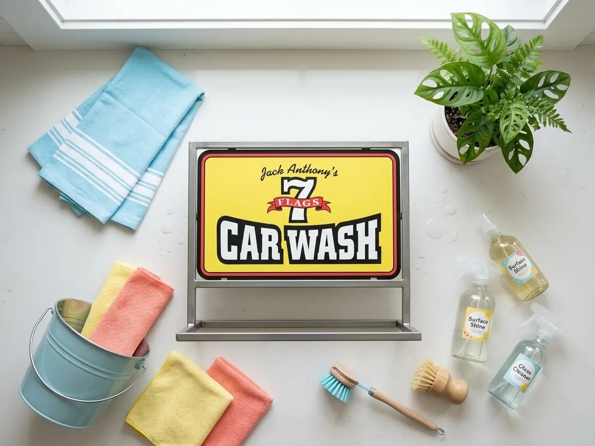 Claim a FREE Car Wash at 7 Flags Car Wash Locations, free sample
