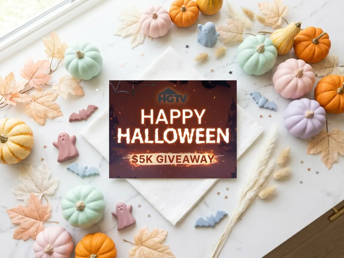 Claim Your Chance to Win $5,000 in the FREE HGTV Halloween Giveaway: free sample: Enter the HGTV Happy Halloween giveaway for a shot at winning $5,000. You can submit entries twice d