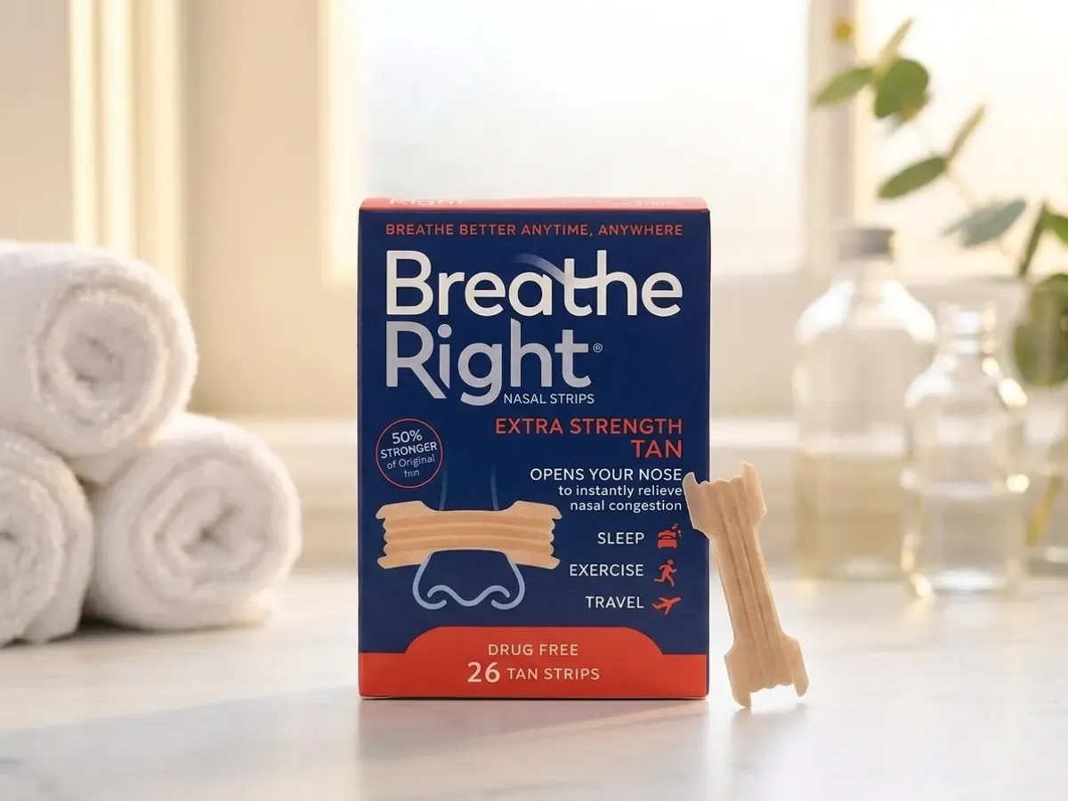 Get a FREE Breathe Right Extra Strength Nasal Strips Sample Pack, free sample