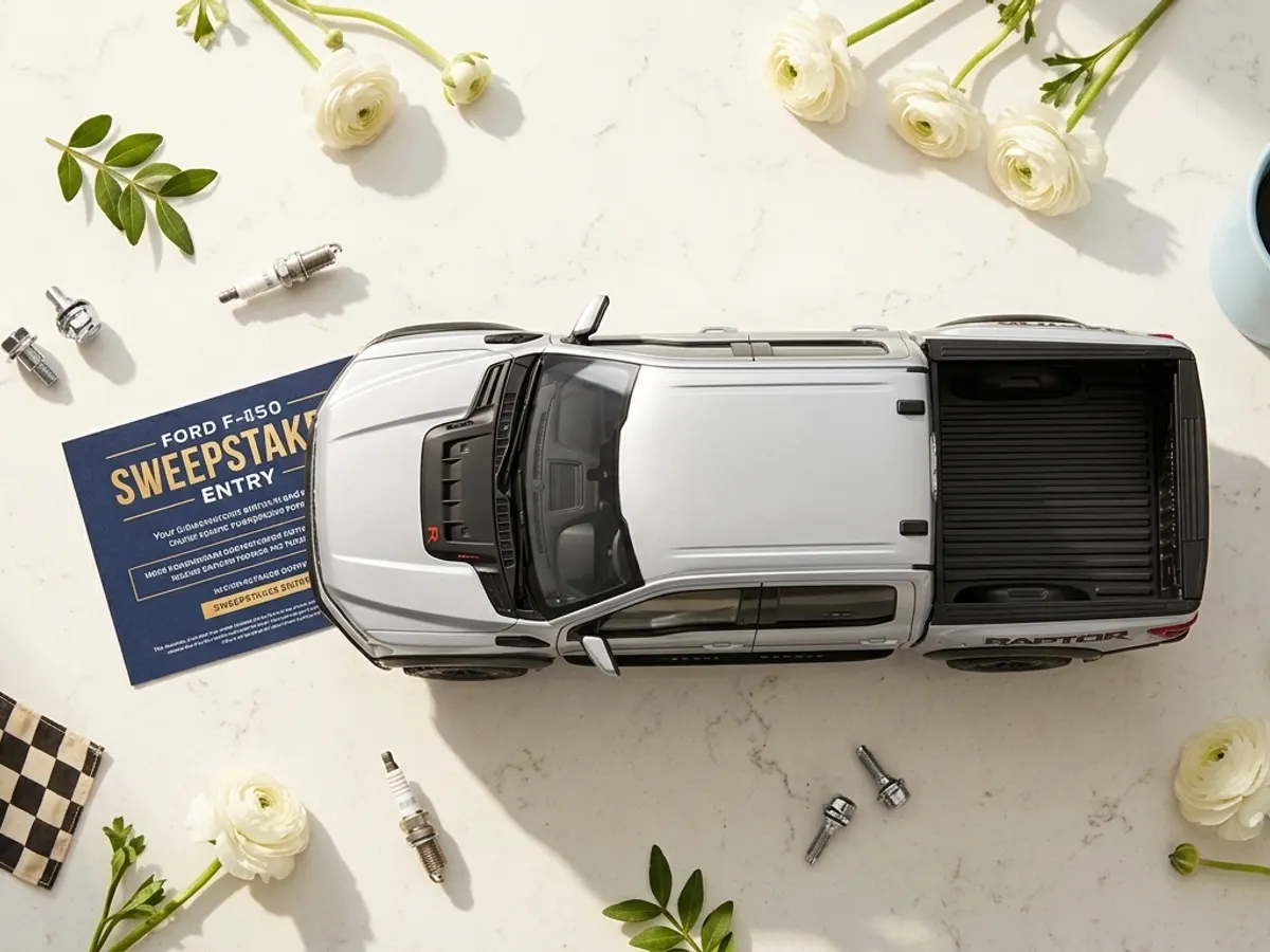 Enter to Win a FREE 2026 Ford F-150 Raptor in NASCAR Sweepstakes: free sample: Ford is marking 125 years of racing heritage with a sweepstakes offering a brand new F-150 Raptor as