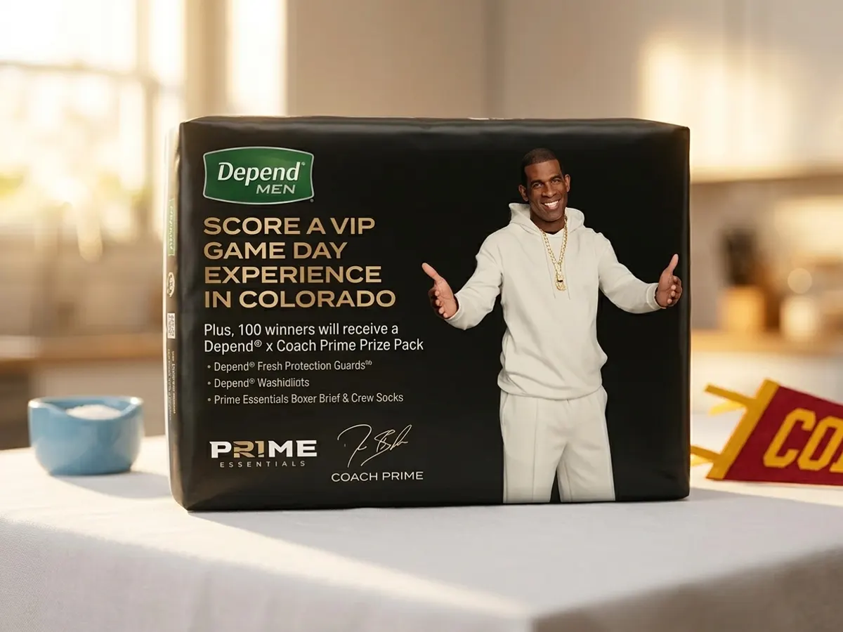 Win a FREE College Football VIP Trip and Depend Swag Pack: free sample: Enter to win an all-expenses-paid VIP game day experience in Colorado plus an exclusive Depend swag
