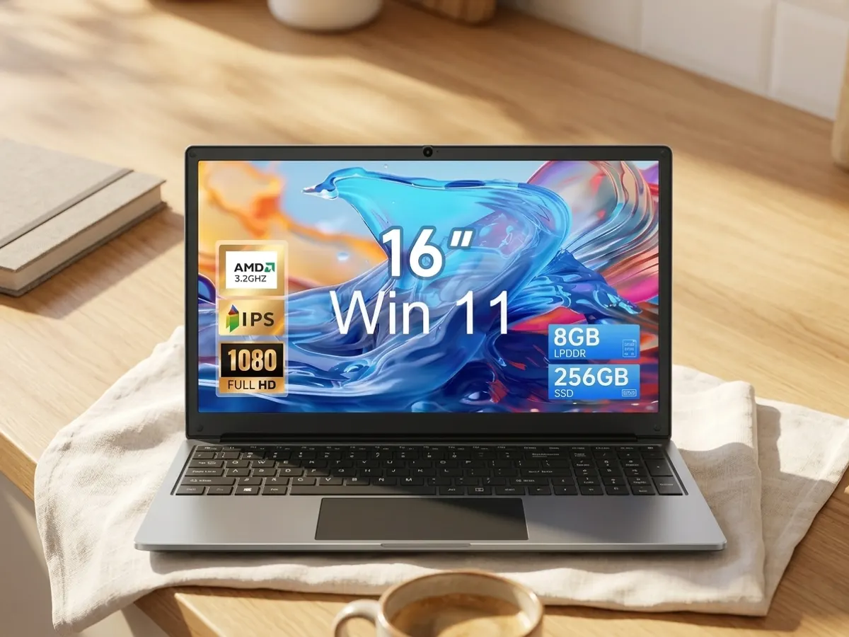 Win a FREE 16 Inch Laptop with Windows 11 Daily Entry: free sample: Enter daily for a chance to win a 16 inch laptop featuring Windows 11, 8GB RAM, 256GB SSD, and an AM