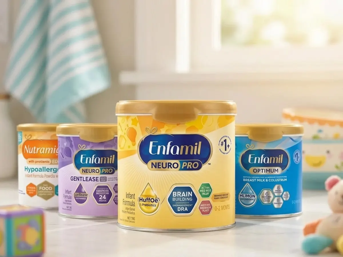 Win a FREE Year's Supply of Enfamil Formula, free sample