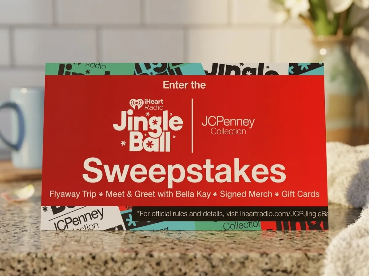Win a FREE Jingle Ball and JCPenney Prize Package, free sample