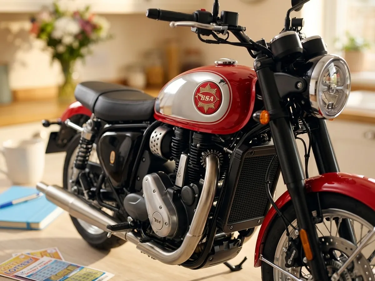 Win a FREE BSA Gold Sport 650 Motorcycle Worth $7,995: free sample: Enter for a chance to win a brand new BSA Gold Sport 650 motorcycle, a modern classic with British h