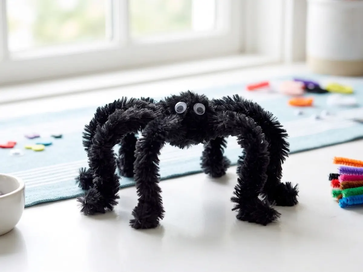 Make a FREE Chenille Stem Ghost or Spider at Michaels: free sample: Kids can create a spooky chenille stem craft at Michaels stores during the Lil' Witching Hours event