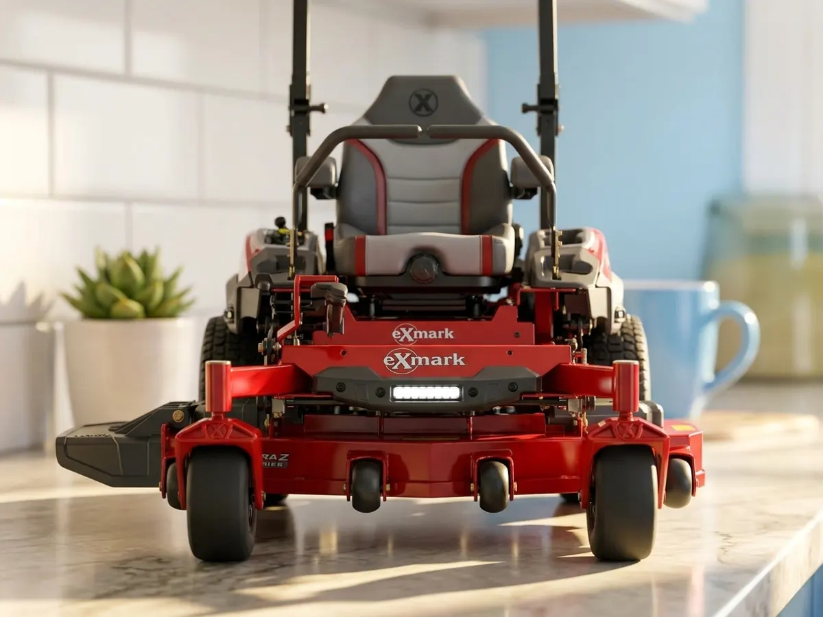 Enter to Win a FREE Custom Exmark USA 250 Lazer Z Mower