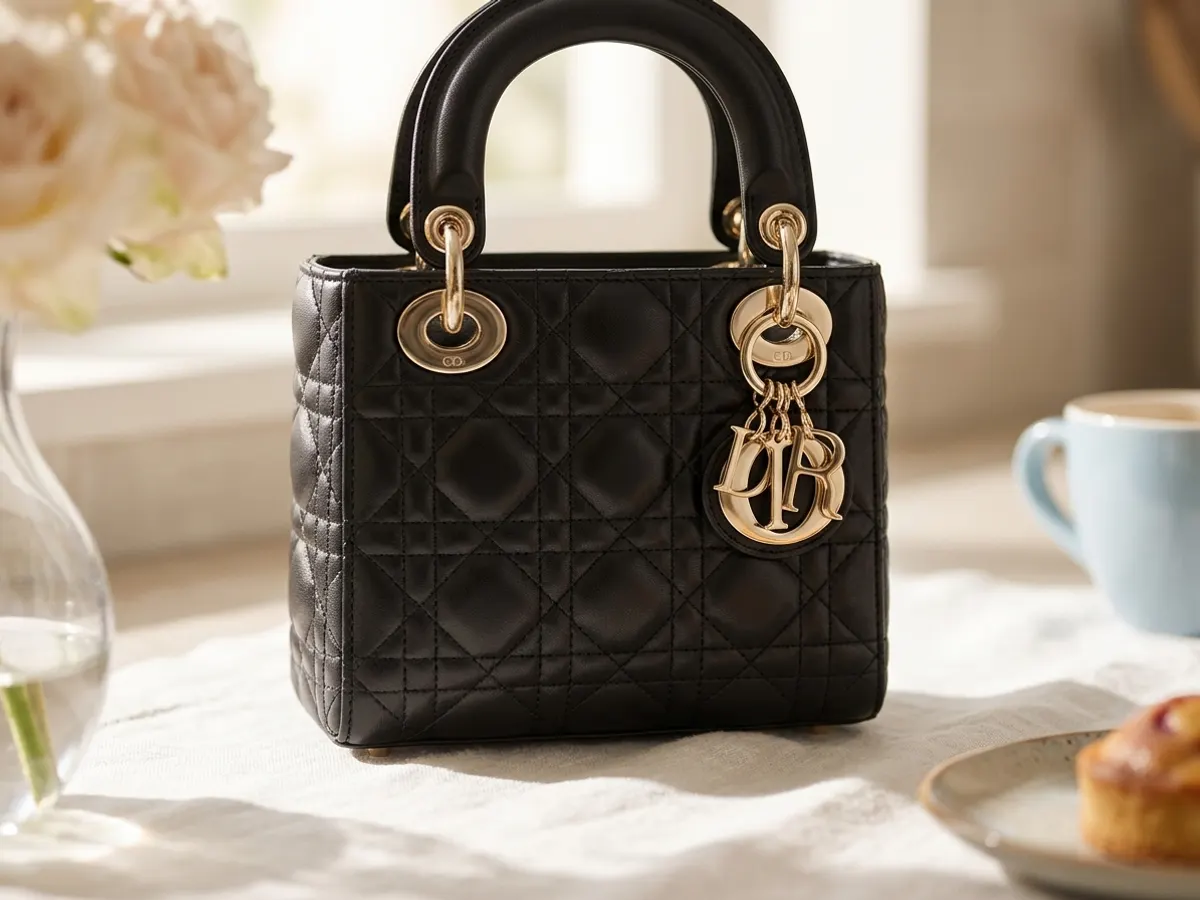 Enter to Win a FREE Mini Lady Dior Bag in Black