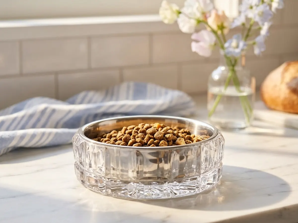 Win a FREE Baccarat Crystal Dog Bowl from Ollie