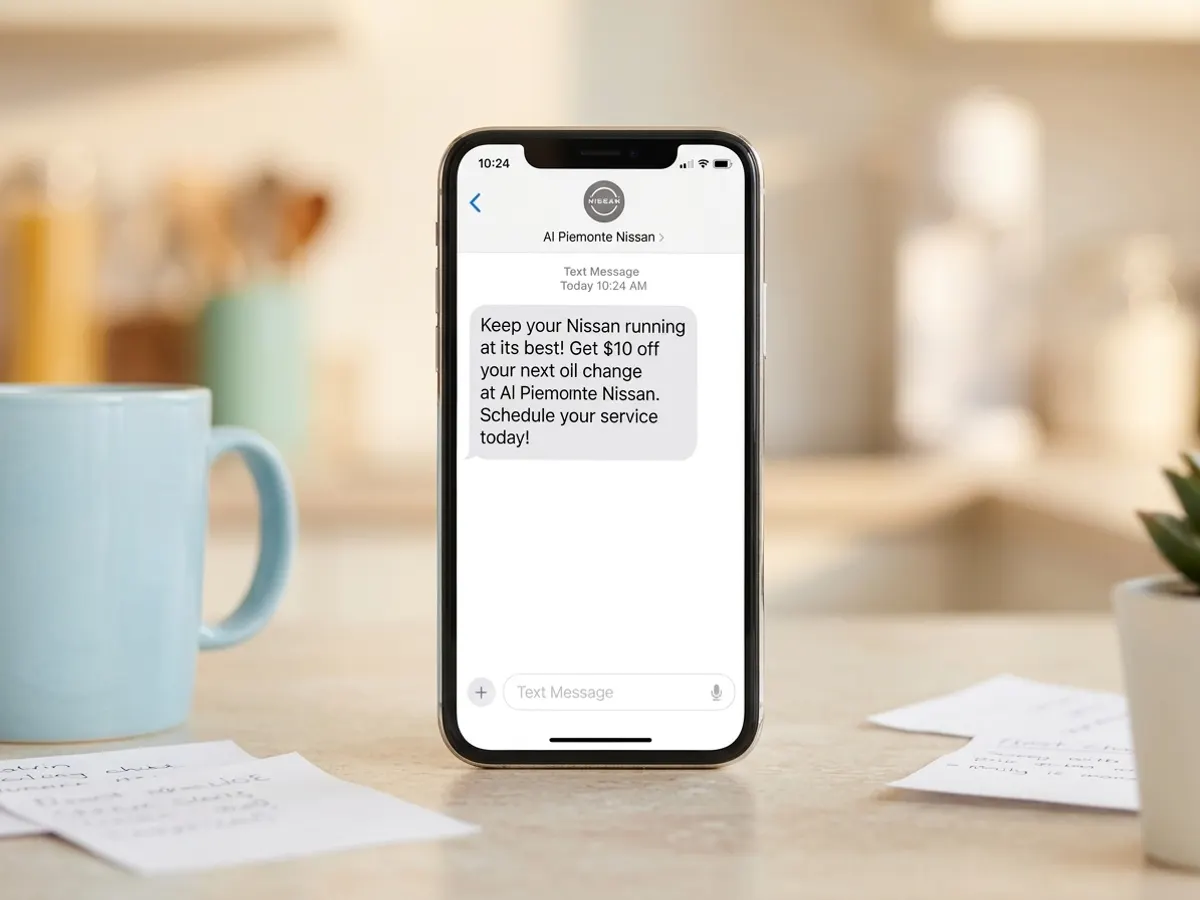 File a Claim in the Al Piemonte Nissan TCPA Settlement for Up to $100, free sample