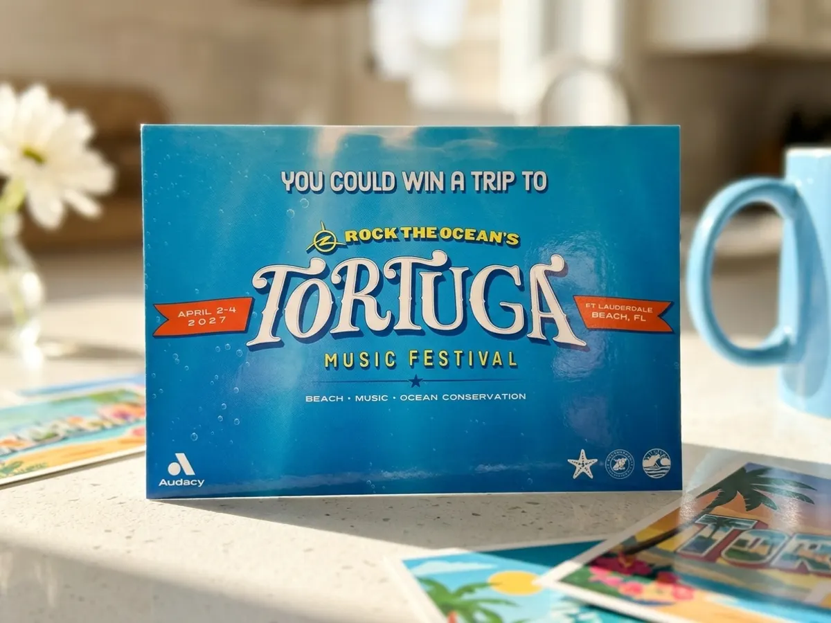 Enter to WIN a FREE Trip for Two to Tortuga Music Festival 2027