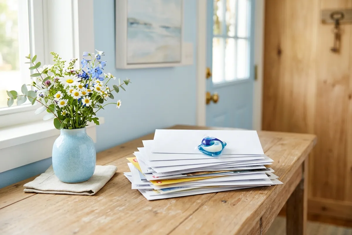 Laundry samples are light and flat, so they usually arrive right in your mailbox.