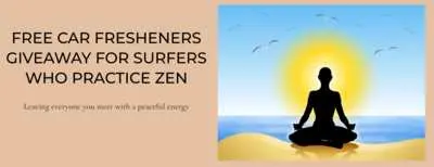 Get a Free Surf-Themed Air Freshener for Your Car