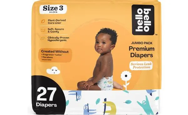 Get a Free Pack of Hello Bello Diapers, No Strings Attached!: free sample: Hello Bello, co-founded by Kristen Bell and Dax Shepard, provides premium, plant-based baby products