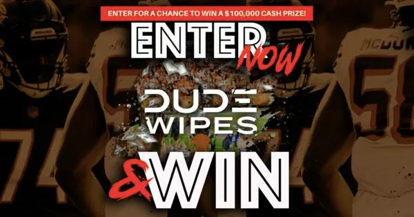 Step Into a Brighter Future with a $100,000 Cash Prize!: free sample: The Dude Wipes "Stop the Streak Sweepstakes" offers a chance to win $10,000. The promotion is open u