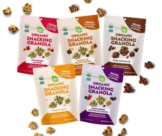 Claim FREE Go Raw Snacking Granola After Cash Back: free sample: For a limited time, score FREE Go Raw Snacking Granola after cash back! Purchase a qualifying bag at