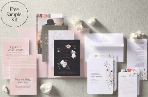Plan Your Dream Wedding: Get FREE Invitation Samples!: free sample: Shutterfly is offering free wedding invitation samples, allowing you to experience their customizati