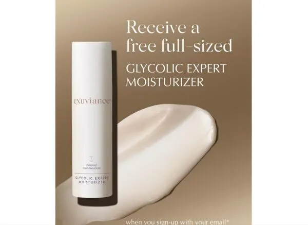 Free Skincare Treat: Glycolic Expert Moisturizer: free sample: Click the Sign Up button on the FREE Full-Size Glycolic Expert Moisturizer promotion post and comple