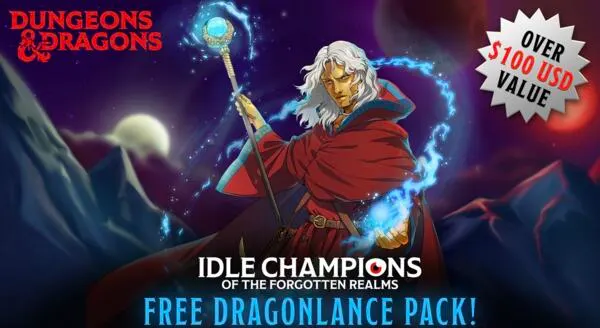 Lead Your Champions, Free Idle Champions PC Game: free sample: Epic Games is offering the FREE PC game Idle Champions of the Forgotten Realms to add to your librar