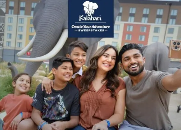Kalahari Resorts Create Your Adventure Sweepstakes: free sample: Join the Build Your Experience Contest sponsored by Kalahari Resorts for a chance to win $1,000 in w