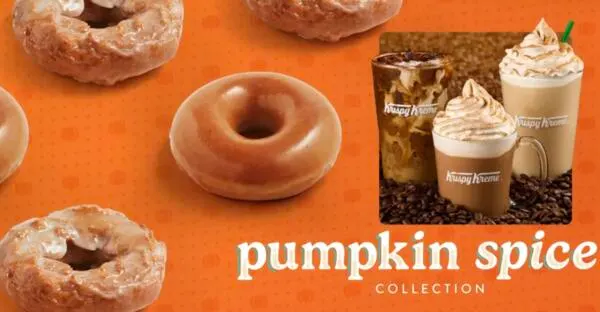 Krispy Kreme Is Giving Away FREE Pumpkin Spice Lattes & Donuts!: free sample: On August 14th, treat yourself to a taste of fall early with a FREE Pumpkin Spice Latte or Pumpkin S
