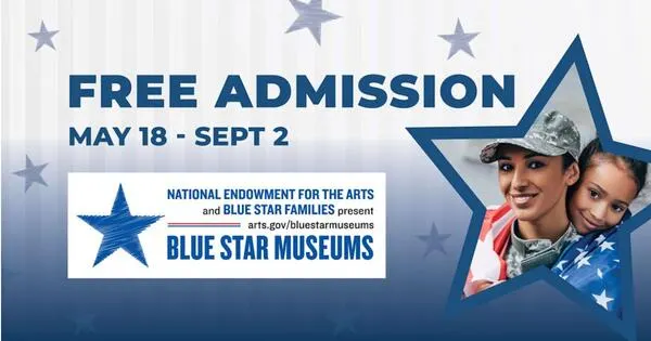 Salute to Service! FREE Entry for Military Families at Blue Star Museums!: free sample: The Blue Star Museums program offers free admission to museums for active-duty military members and 