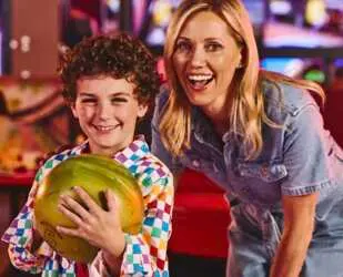 Enjoy a FREE Game of Bowling + Family Fun, free sample