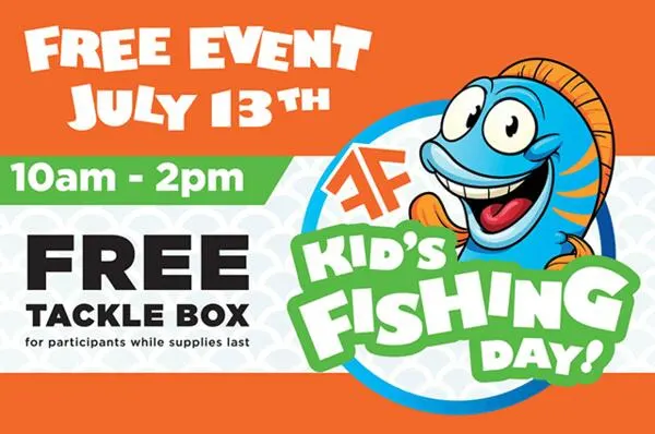 Catch a Great Day: Free Tackle Box at Fleet Farm Kids Fishing Event!: free sample: Fleet Farm is hosting a Kids Fishing Day event, offering hands-on fishing lessons, including knot ty