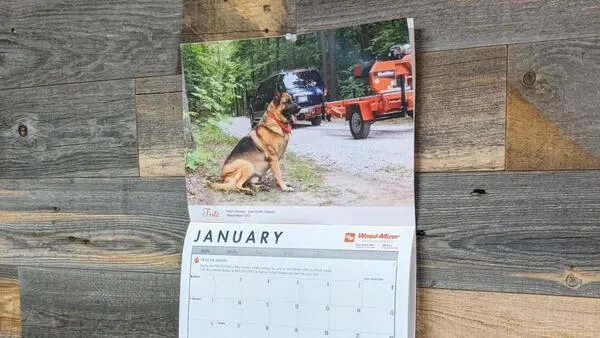 Free 2022 Saw Dogs Calendar โ free sample: Wood-Mizer is giving away a free calendar. Look what's inside! Your favorite man's best friend. This
