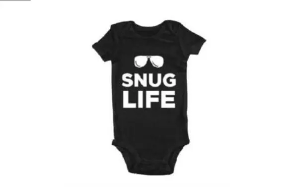 'Snug Life' Baby Onesie for Free: free sample: Get this super cute Snug Life onesie for your baby for free! Just click the 'Get Sample' button down