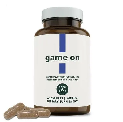 Obtain a Free Stem & Root Game On Energy & Focus Supplements Sample!: free sample: TrySpree is offering a free sample of Stem & Root Game On Energy & Focus Supplements. Participants n