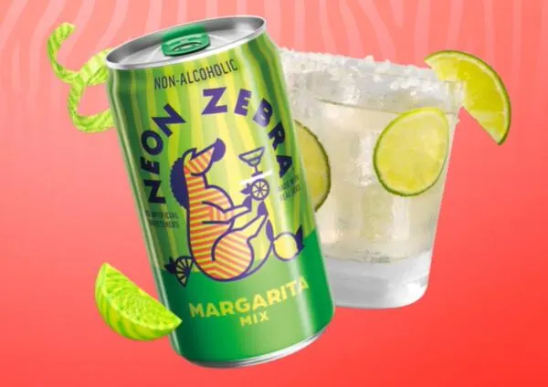 Neon Zebra Margarita Cocktail Mixer Free Sample: free sample: Make a really tasty cocktail with this non-alcoholic Neon Zebra Margarita Cocktail Mixer. I drink co