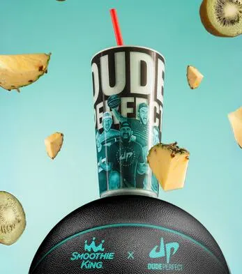 Get your own free Dude Perfect Smoothie & Collectors Cup at Smoothie King: free sample: Smoothie King, in partnership with Dude Perfect, is offering the first 1,200 Healthy Rewards Members