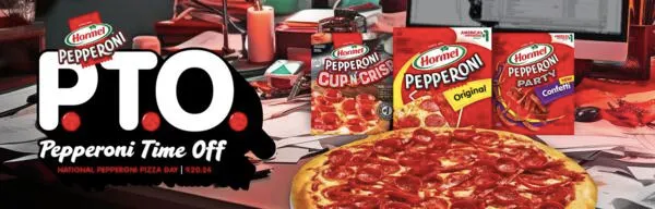 Hormel Pepperoni Time Off Sweepstakes: Your Chance to Win Big, 10,001 Prizes!: free sample: The Hormel Pepperoni Time Off Sweepstakes offers a grand prize trip for two to New York or Chicago,