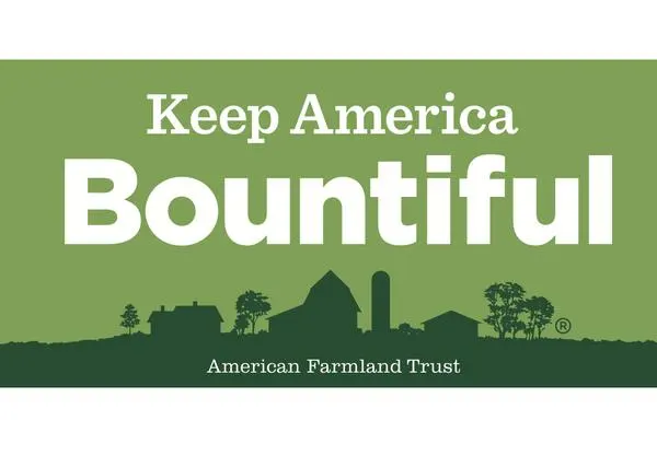 Free "Keep America Bountiful" Campaign Sticker: free sample: Farmers face increasing pressure from thinner margins and a changing climate, causing the most produ
