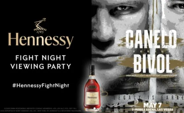  Hennessy Fight Night Viewing Party for Free: free sample: Be one of the 150 hosts that Ripple Street will receive a Hennessy Fight Night Viewing Party for fre